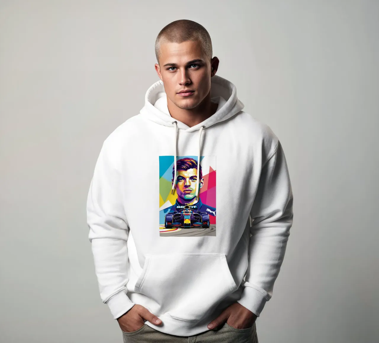 Max Verstappen - Formula Uno felpa con cappuccio da Hantamrata