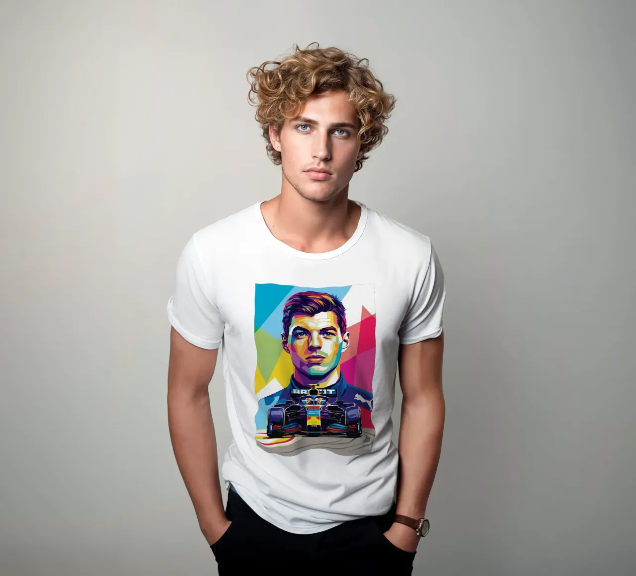 Max Verstappen - Formula Uno t-shirt da Hantamrata