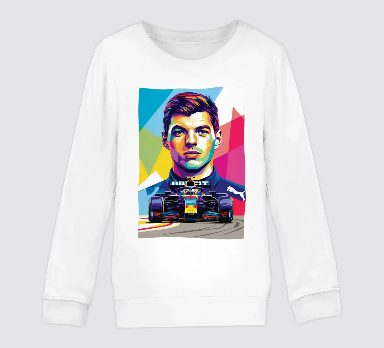Max Verstappen - Formula Uno felpa bambino da Hantamrata