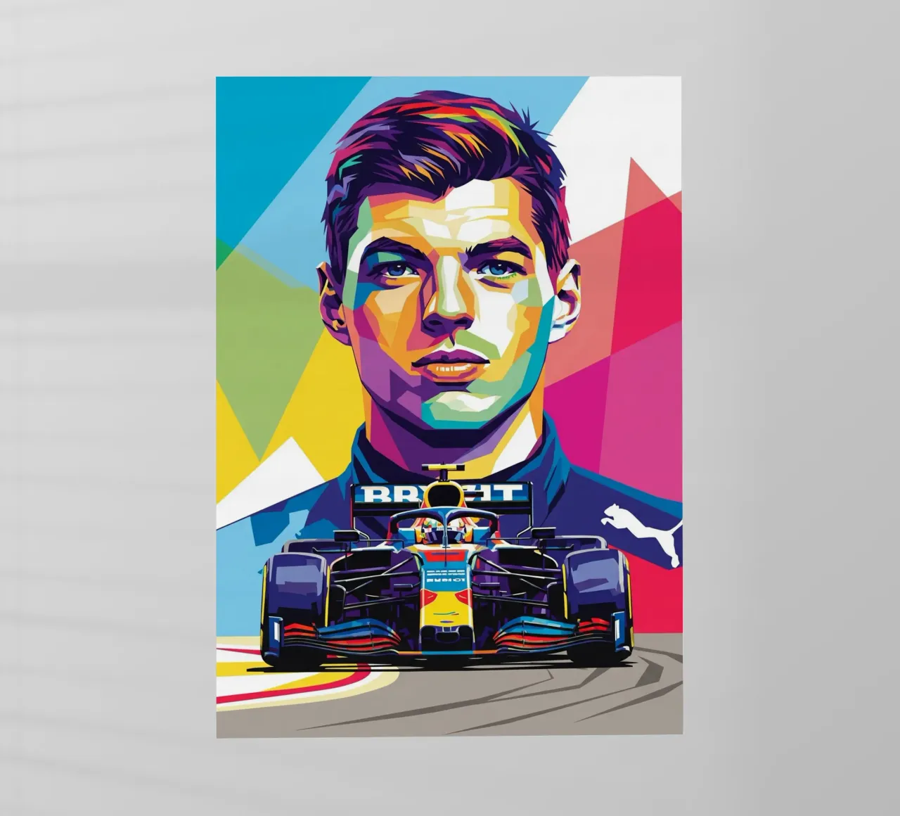 Max Verstappen - Formula Uno pellicola backlit da Hantamrata