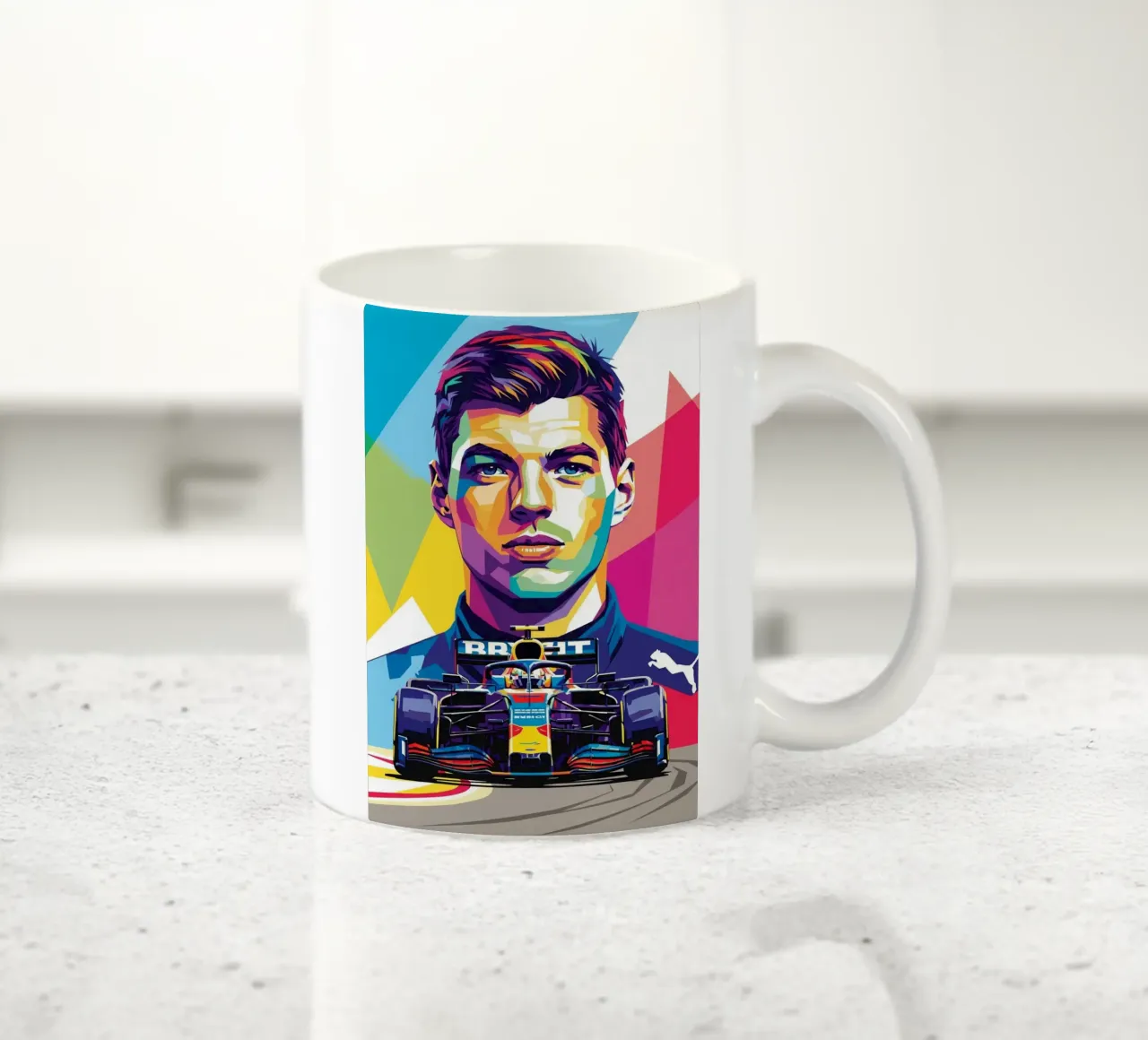Max Verstappen - Formula Uno tazza in ceramica da Hantamrata