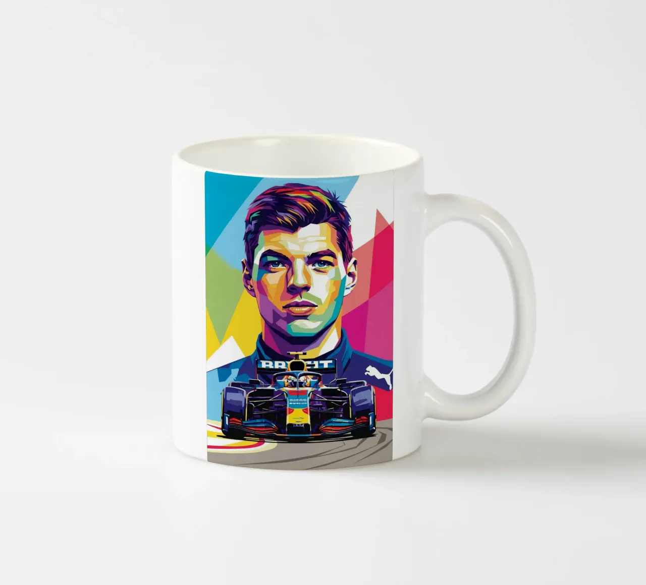 Max Verstappen - Formula Uno tazza in ceramica da Hantamrata