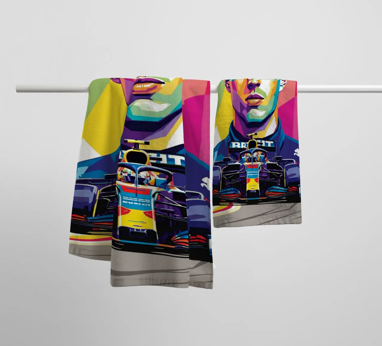 Max Verstappen - Formula Uno asciugamano da bagno da Hantamrata
