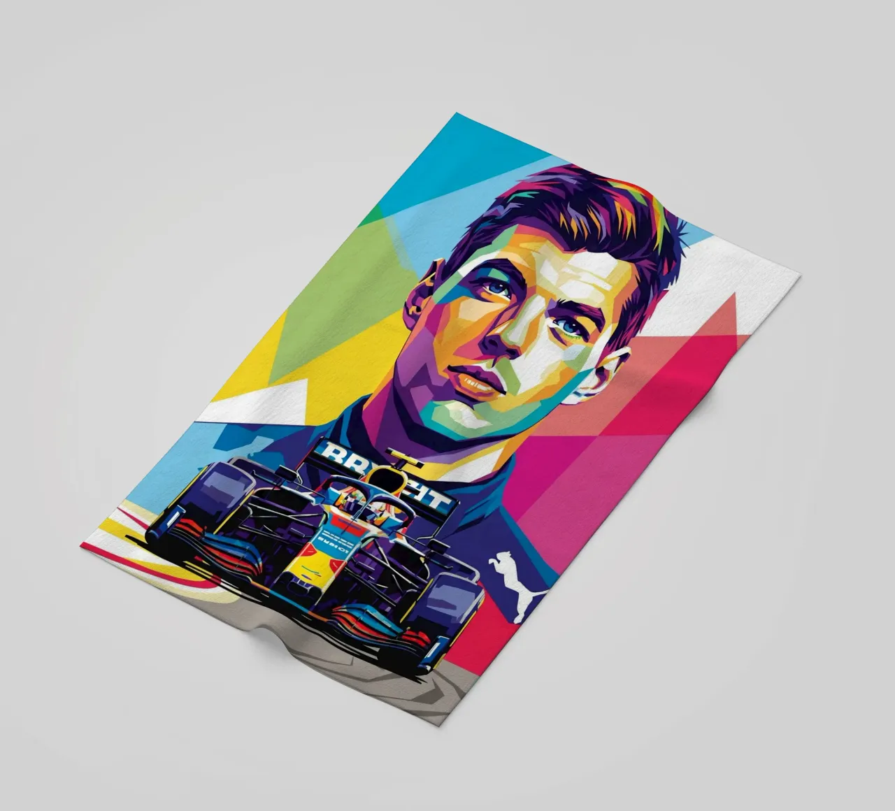 Max Verstappen - Formula Uno telo mare da Hantamrata