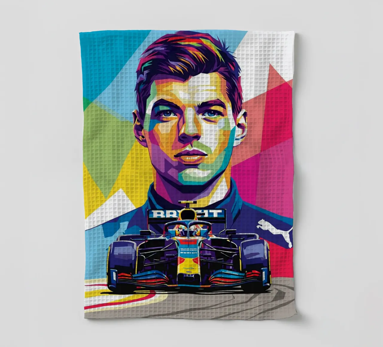 Max Verstappen - Formula Uno canovaccio da cucina da Hantamrata