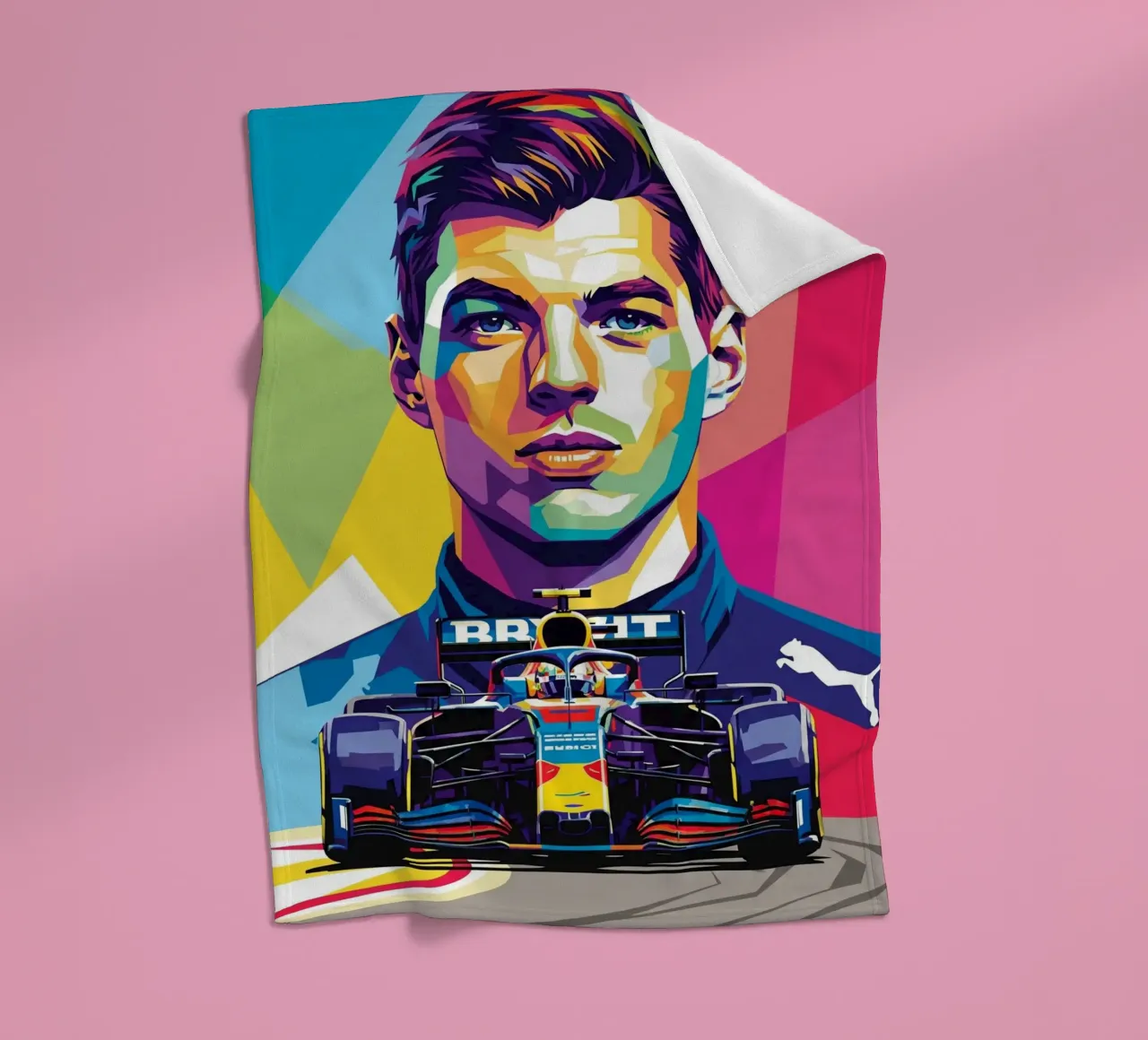 Max Verstappen - Formula Uno coperta in pile da Hantamrata