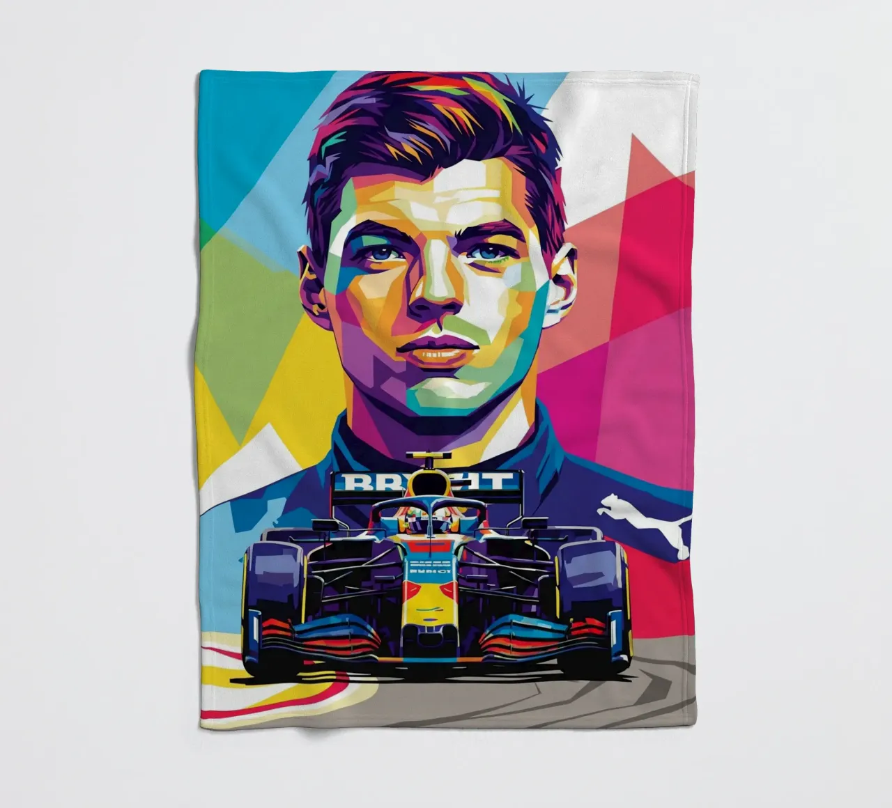Max Verstappen - Formula Uno coperta in pile da Hantamrata