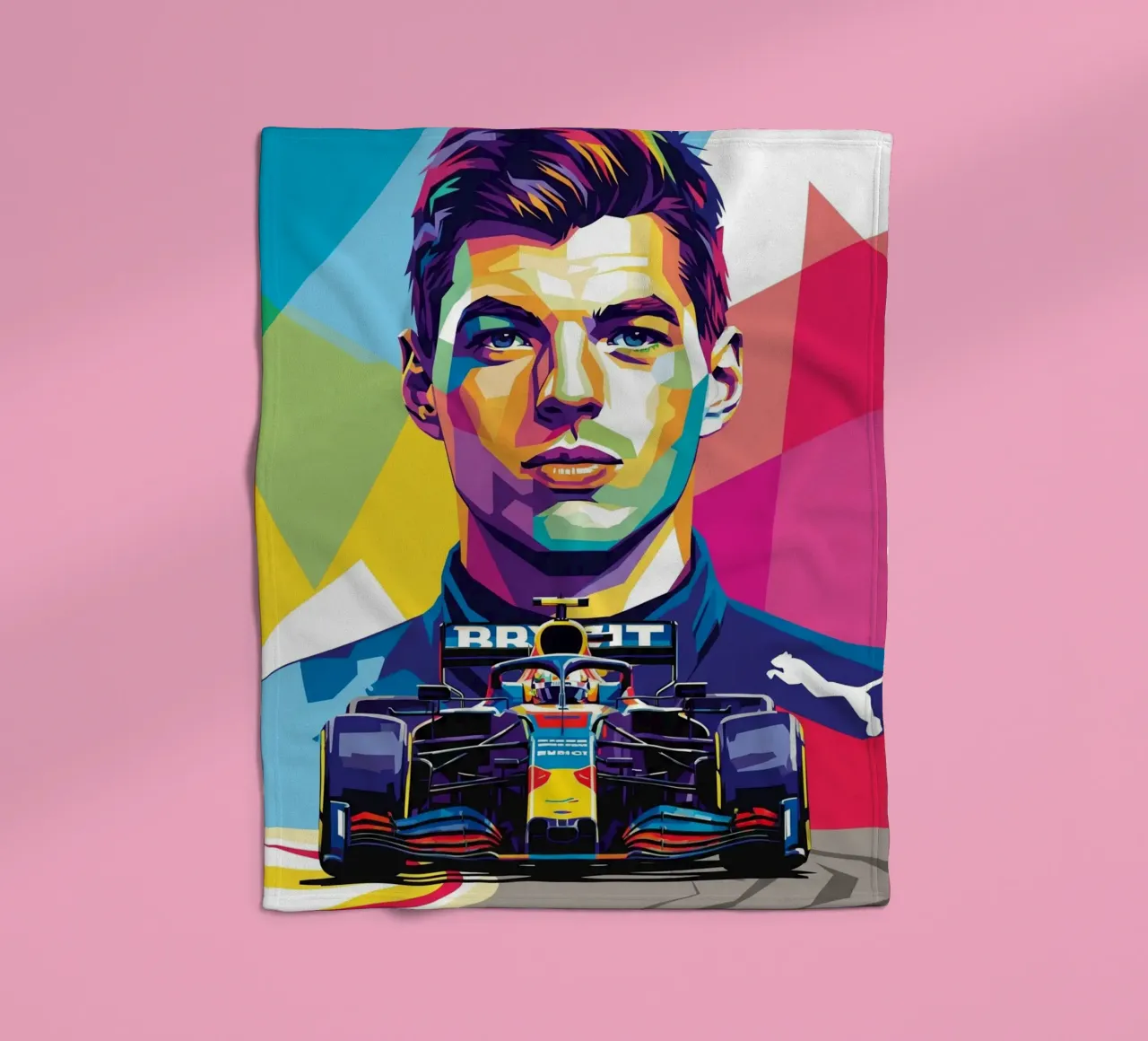 Max Verstappen - Formula Uno coperta in pile da Hantamrata