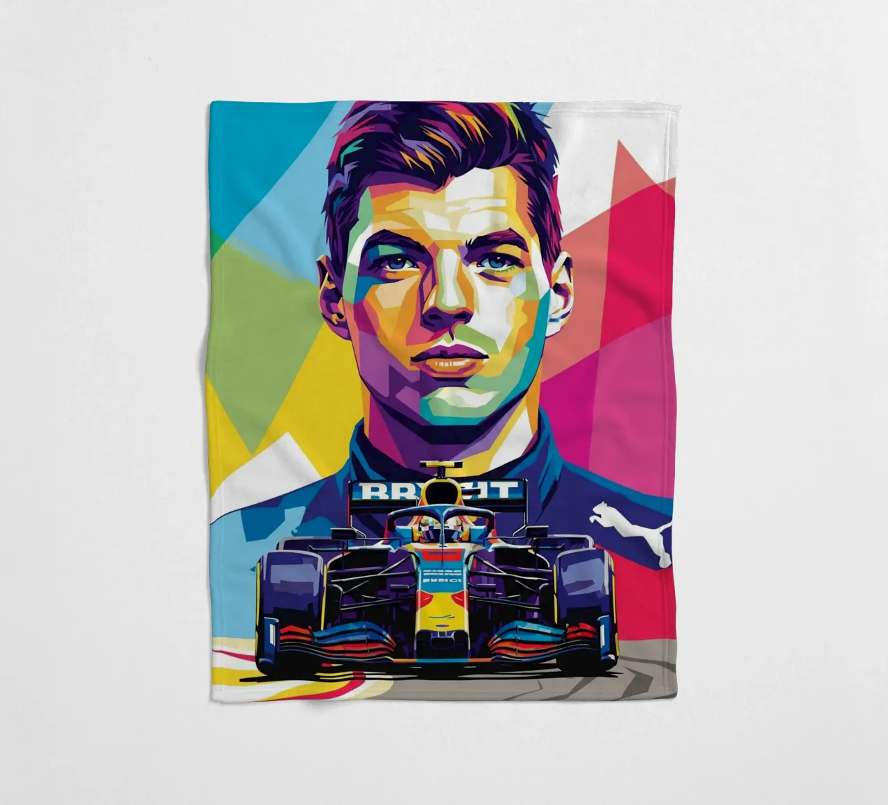 Max Verstappen - Formula Uno coperta in pile da Hantamrata
