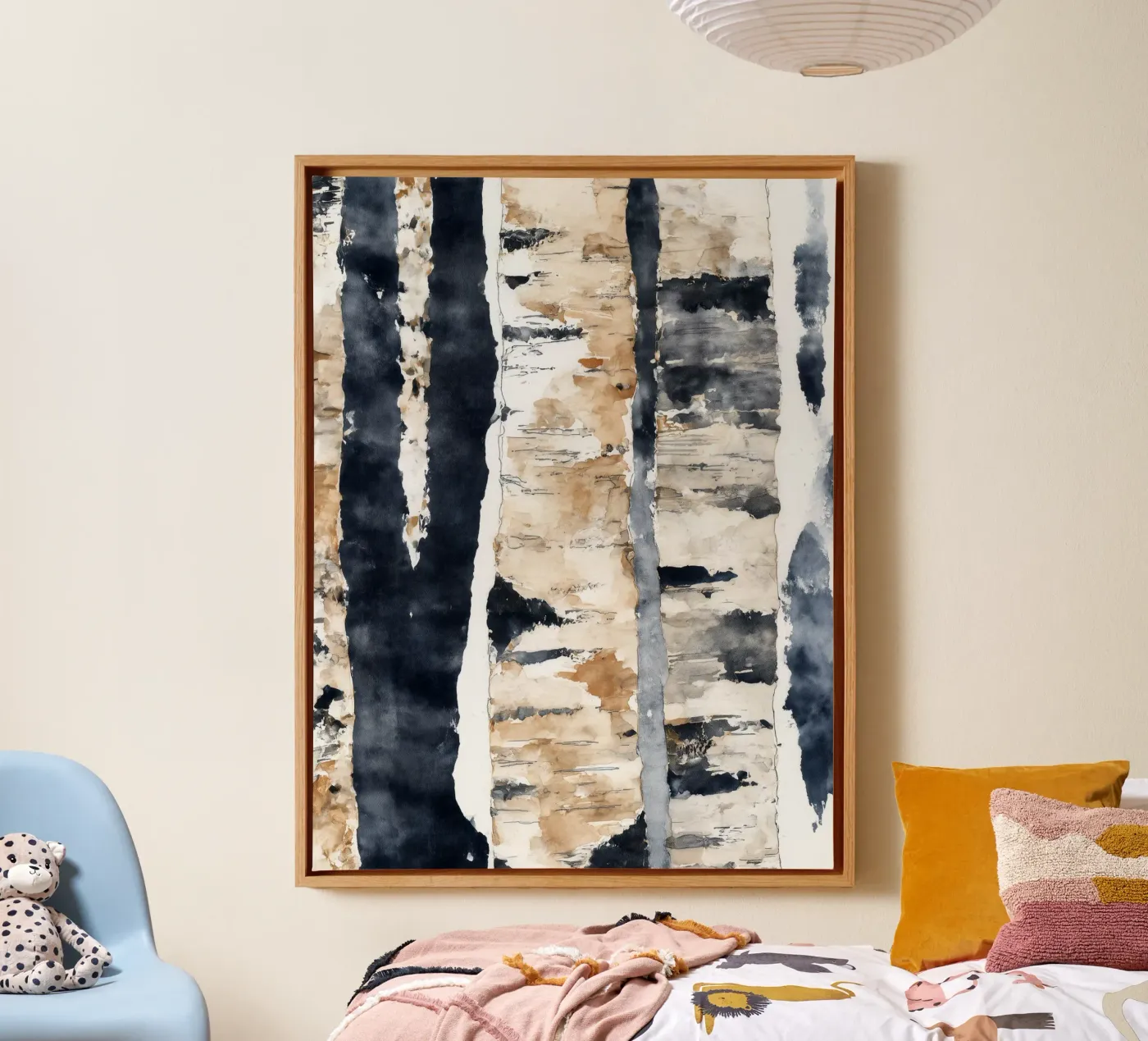 Birch Memory 1 canvas by Louise Wilder Studio