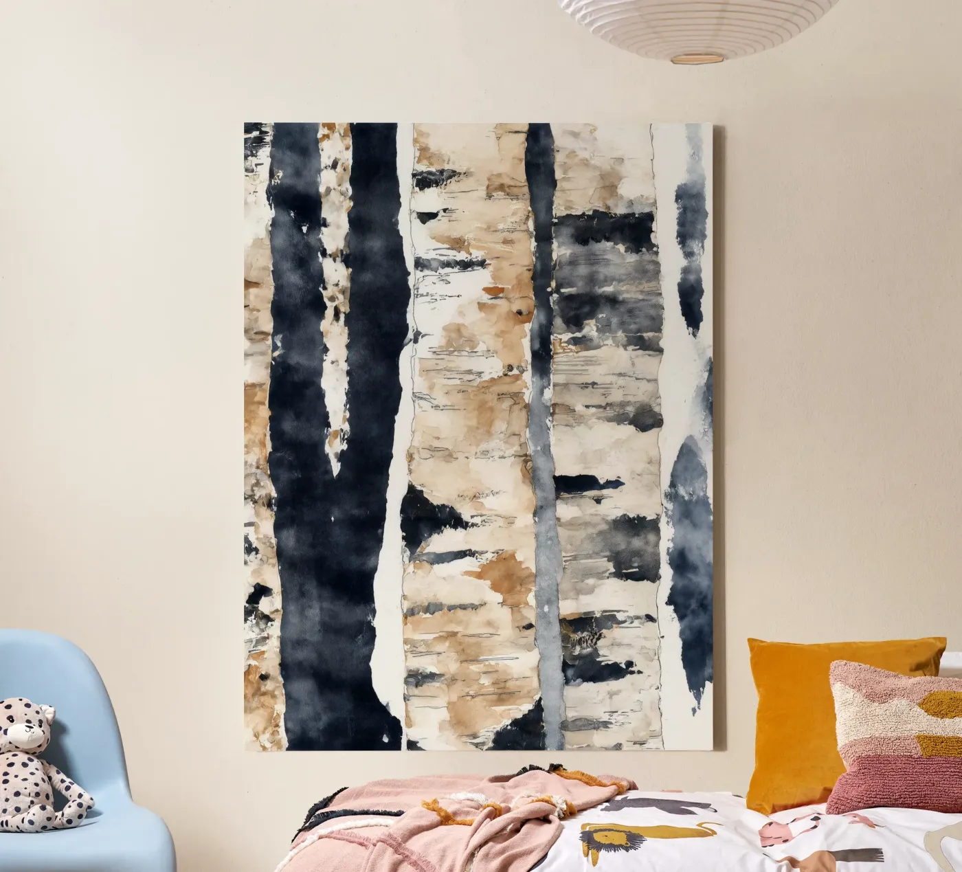 Birch Memory 1 canvas by Louise Wilder Studio