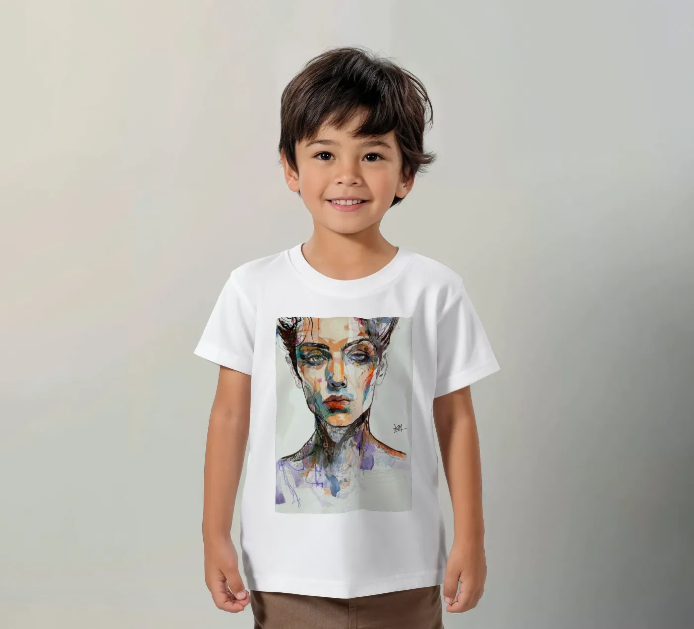 mirror t-shirt bambini da Giulio Iurissevich
