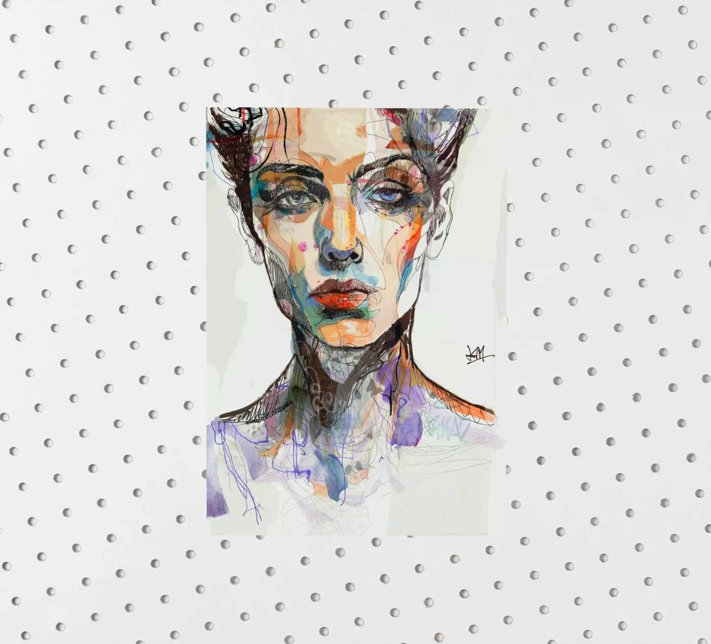 mirror sticker by Giulio Iurissevich