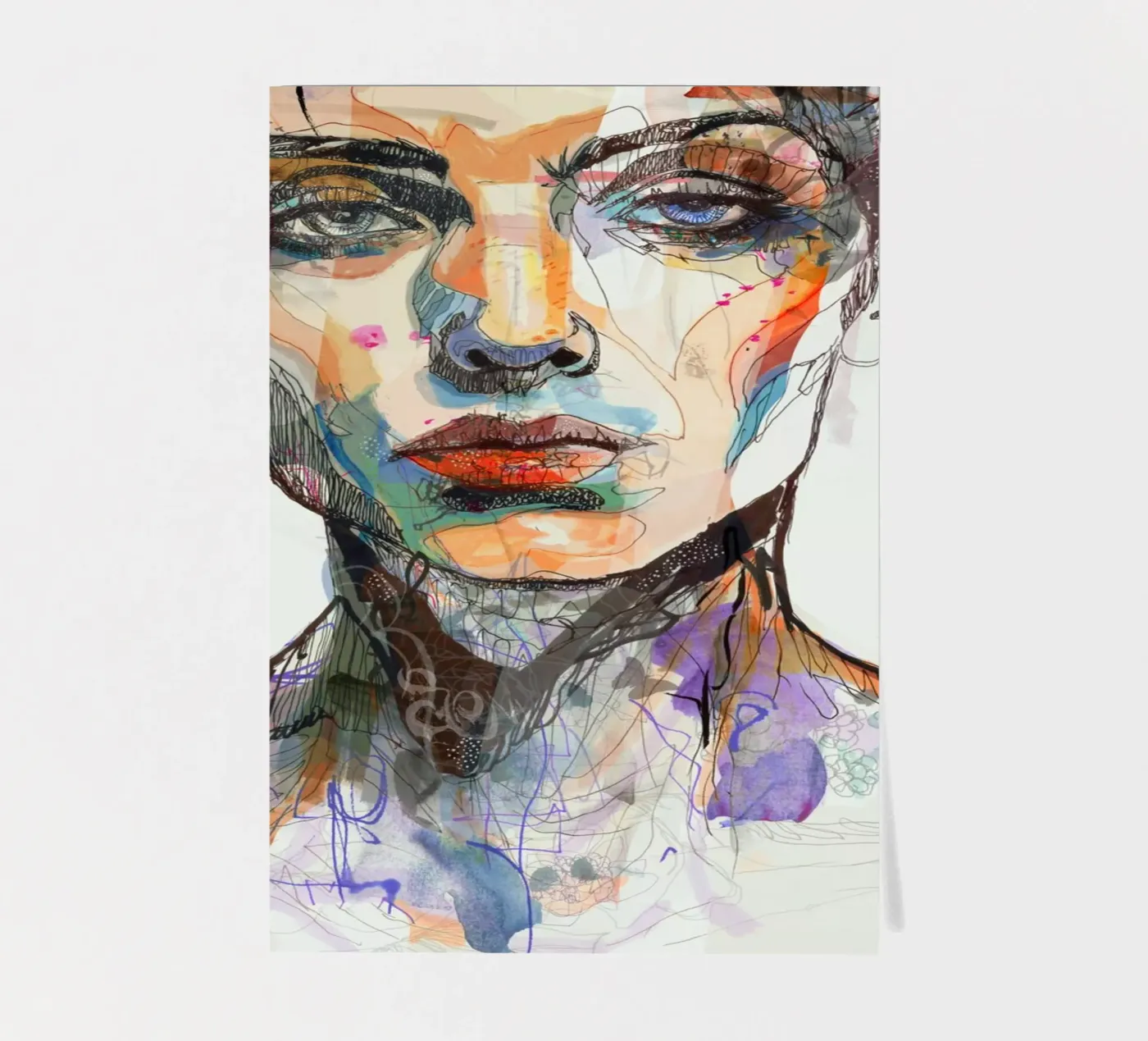 mirror sticker sheet by Giulio Iurissevich