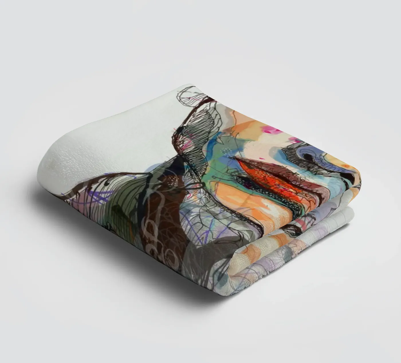 mirror towel by Giulio Iurissevich