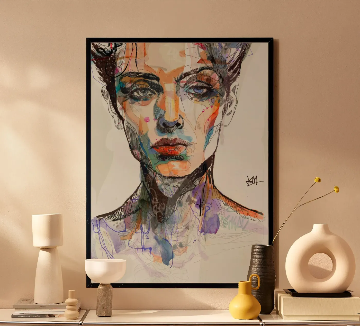 mirror poster by Giulio Iurissevich