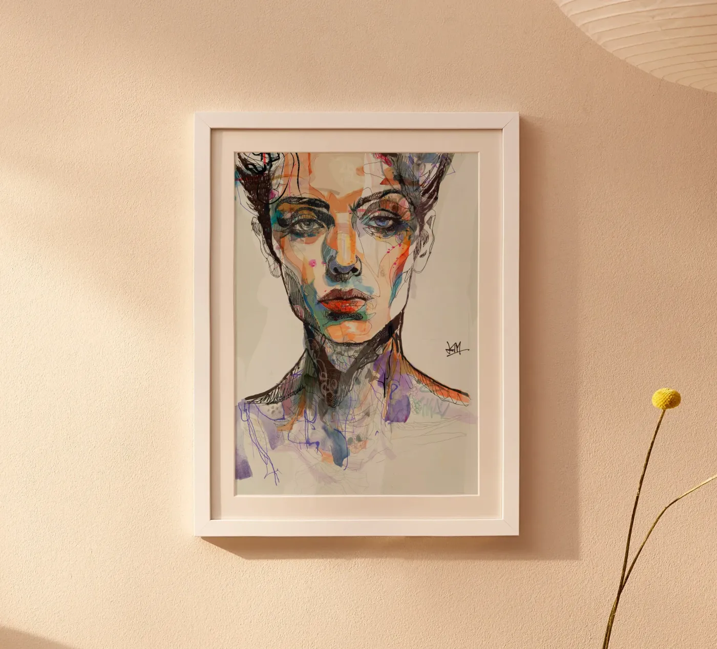 mirror poster by Giulio Iurissevich