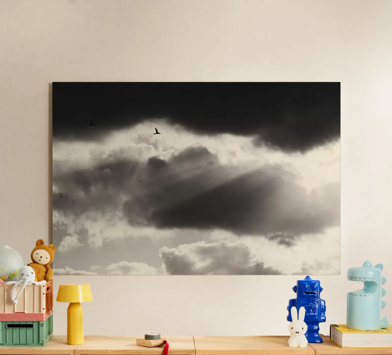 Twee acryl van Tal Paz-Fridman