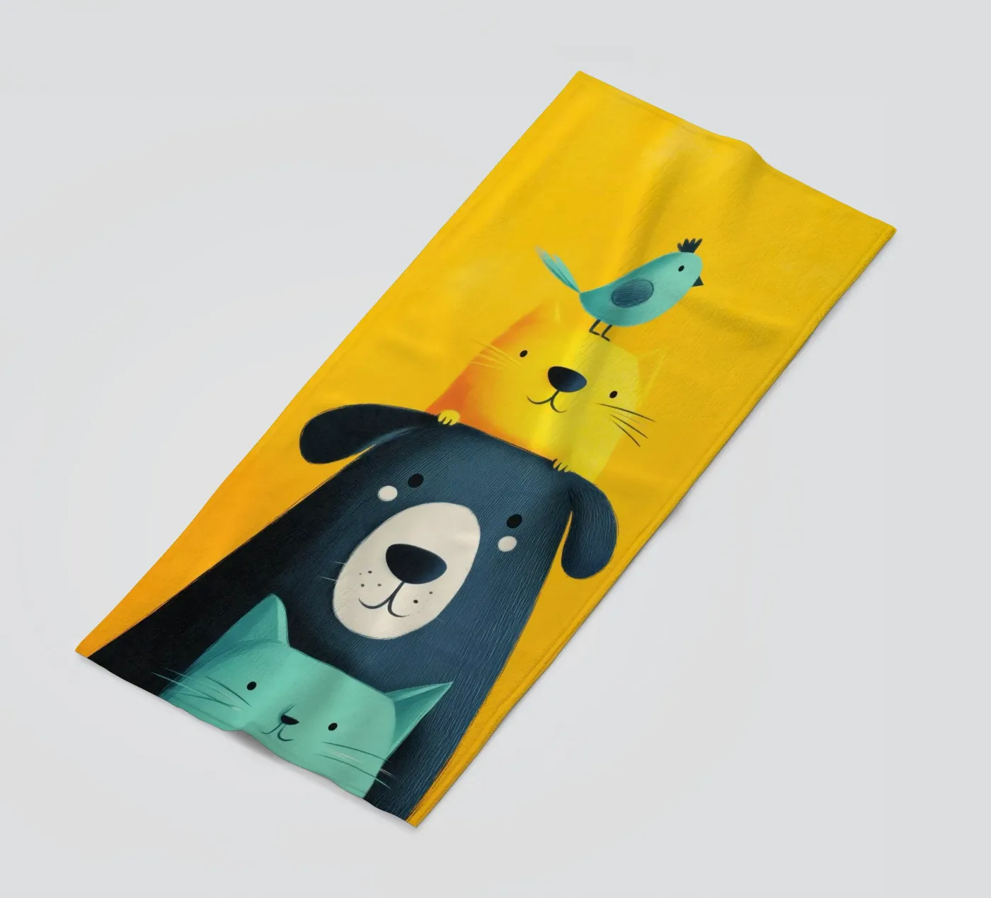 Bear, Cat, Cat, Bird telo mare da Kiara