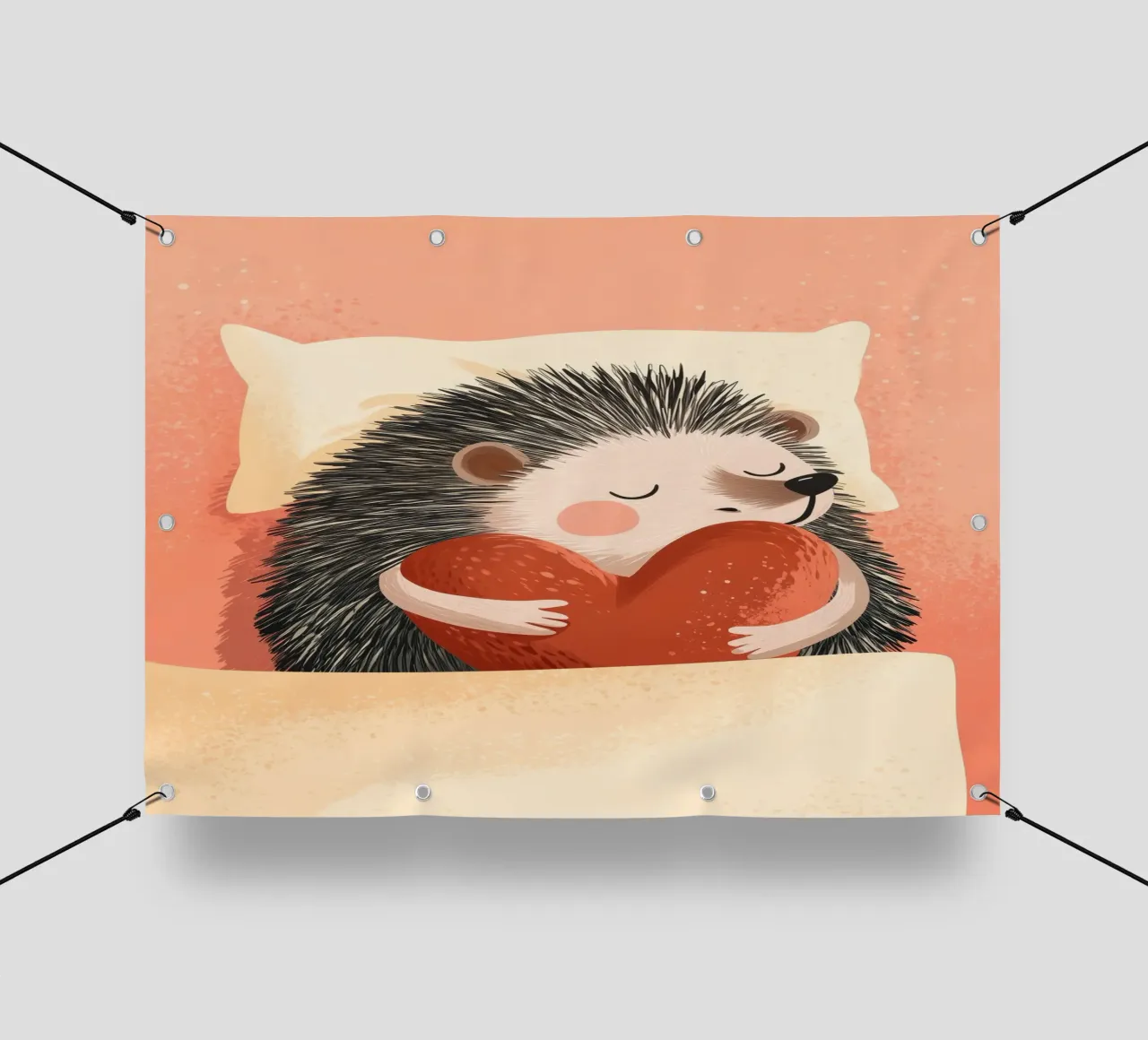 Huggy the Hedgehog telo in pvc da Kiara