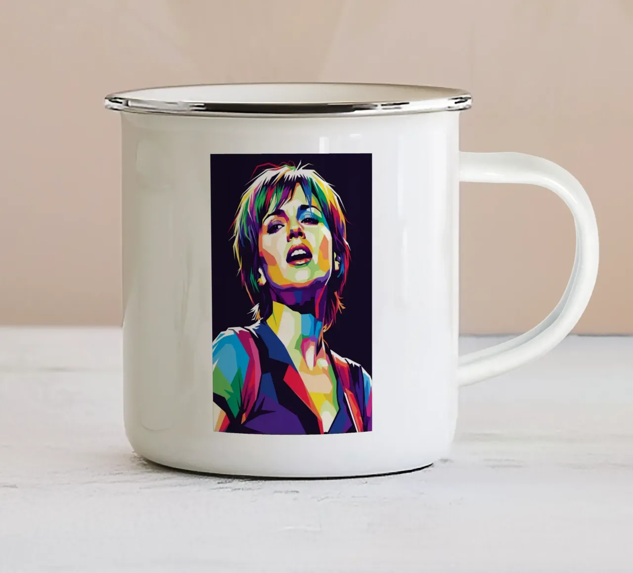 Dolores O'Riordan - The Cranberries #3 tazza in smalto da Hantamrata