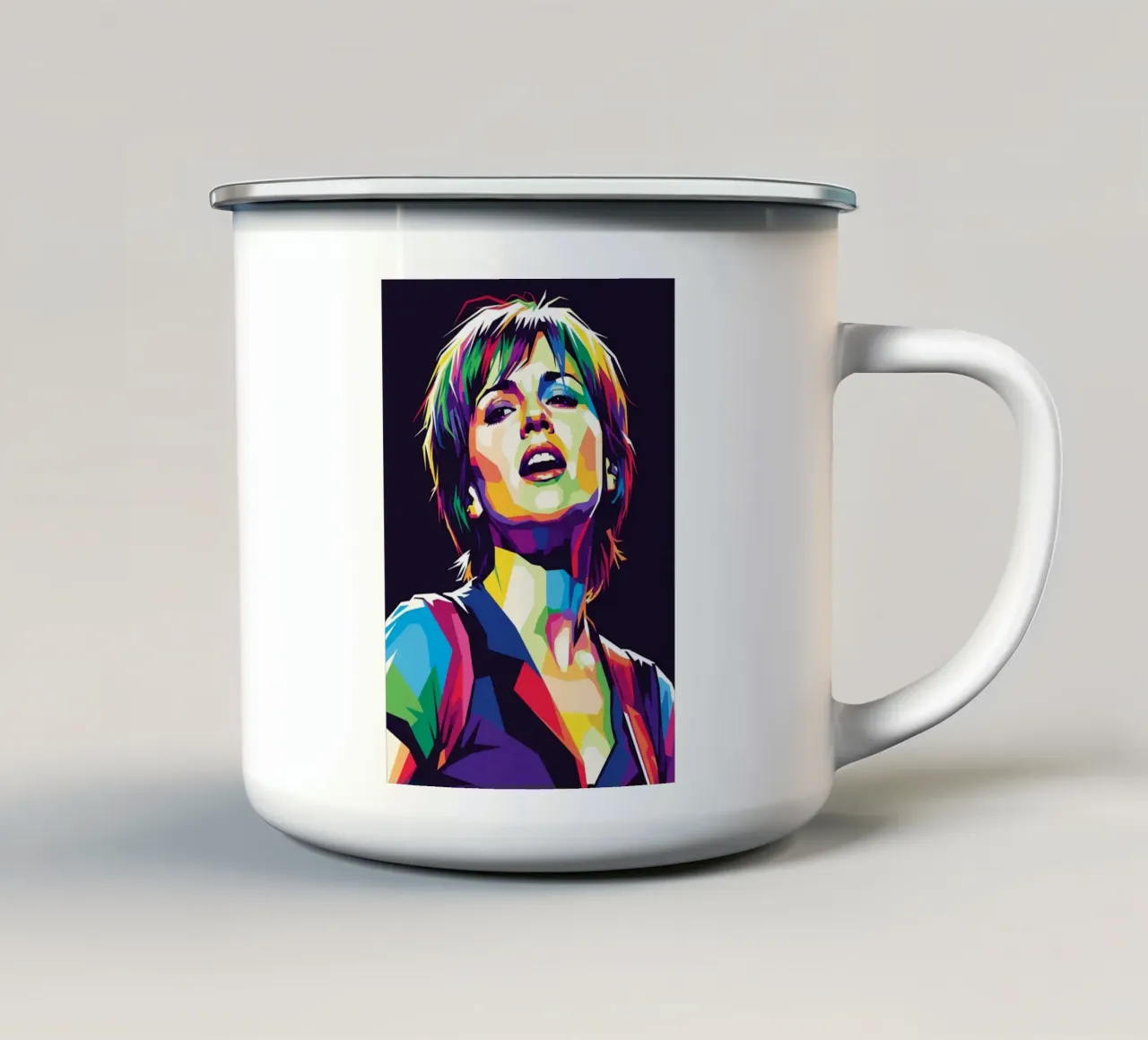 Dolores O'Riordan - The Cranberries #3 tazza in smalto da Hantamrata