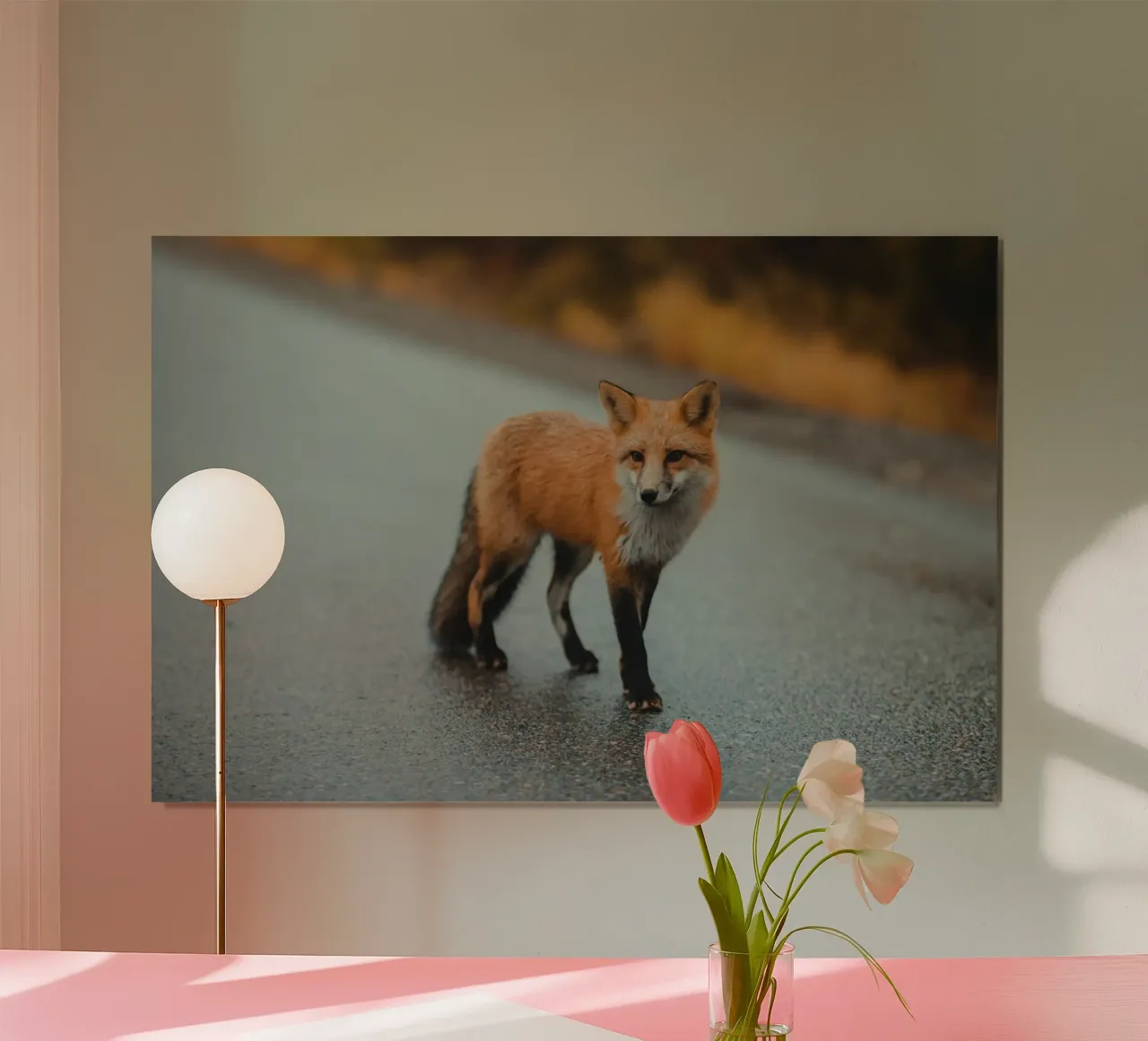 Mystischer Waldfuchs Poster von Nature's Palette