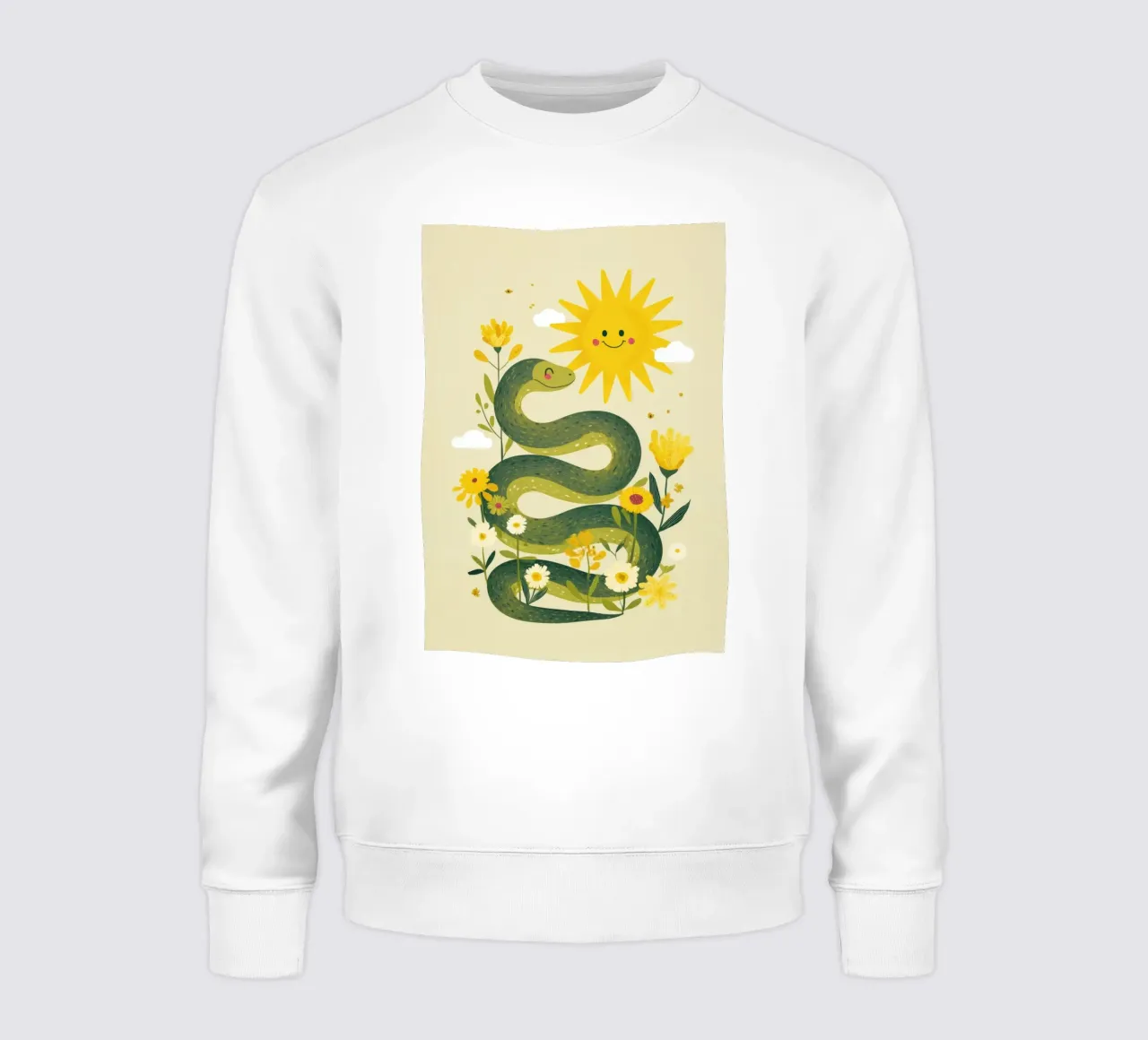 Smiley Sun & Snakey Fun felpa da Kiara