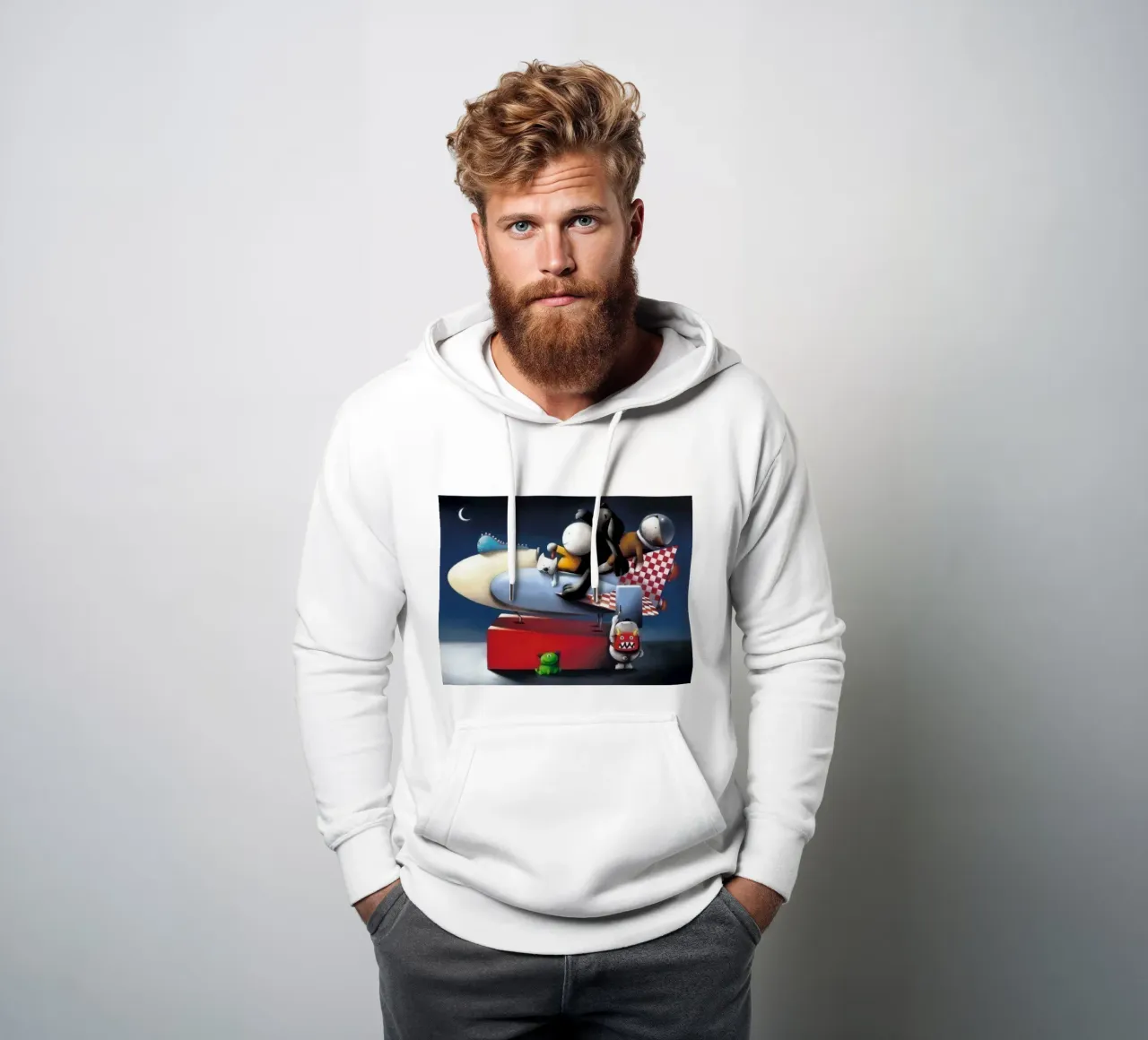 Cadetti dello spazio Doug Hyde felpa con cappuccio da Hyde Hi