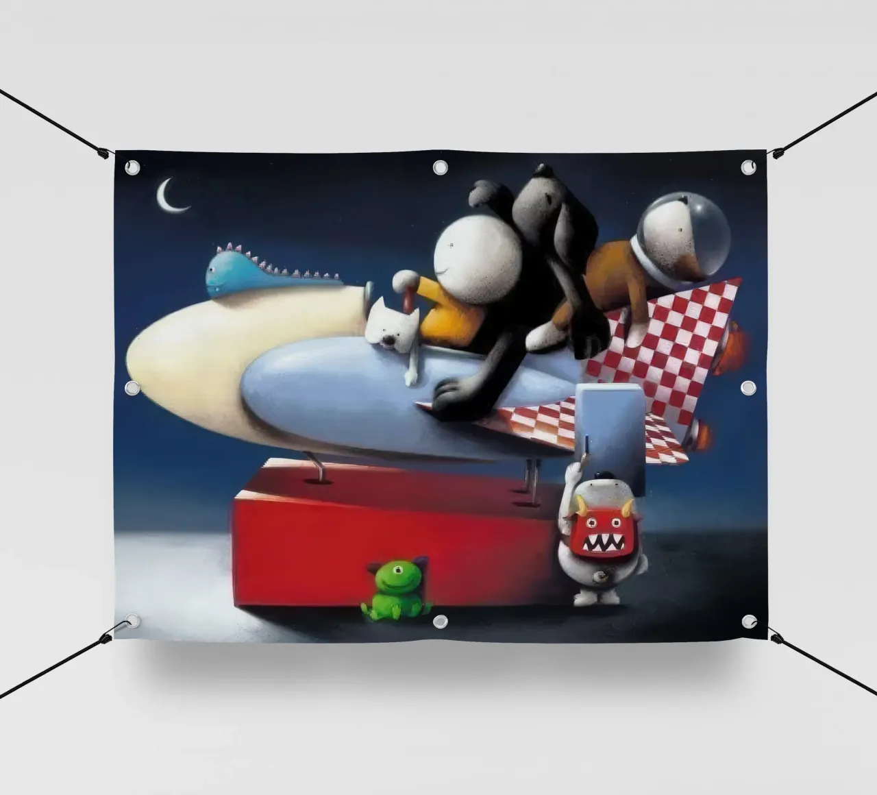 Cadetti dello spazio Doug Hyde telo in pvc da Hyde Hi