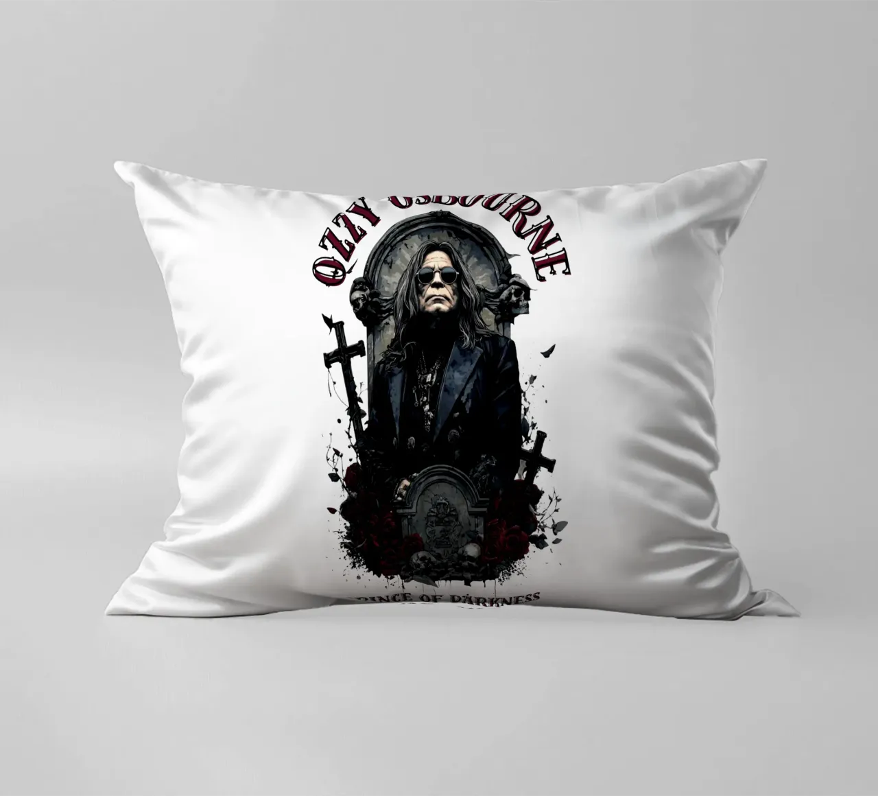 Riposa in pace Ozzy Osbourne cuscino da https://www.juniqe.com/uk/shop/Henndraws