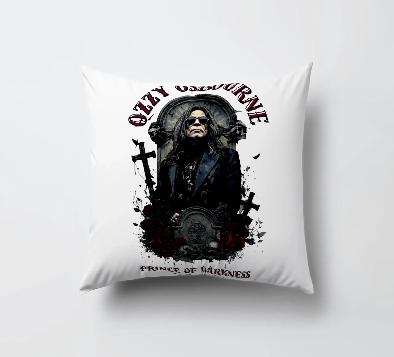 Riposa in pace Ozzy Osbourne cuscino da https://www.juniqe.com/uk/shop/Henndraws