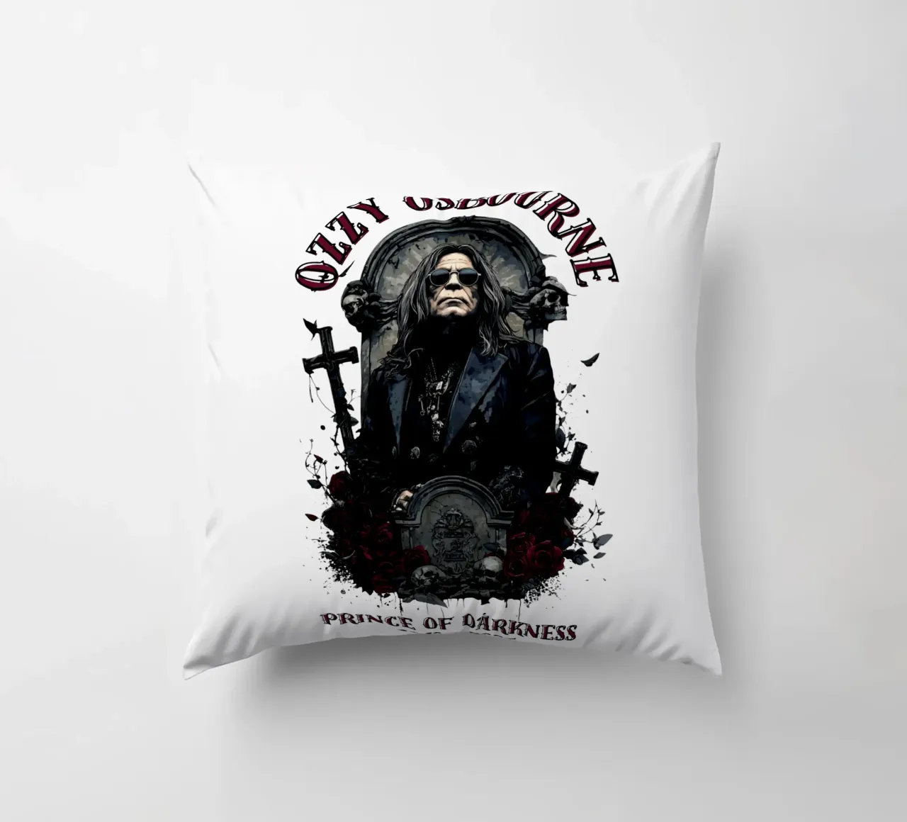 Riposa in pace Ozzy Osbourne cuscino da https://www.juniqe.com/uk/shop/Henndraws