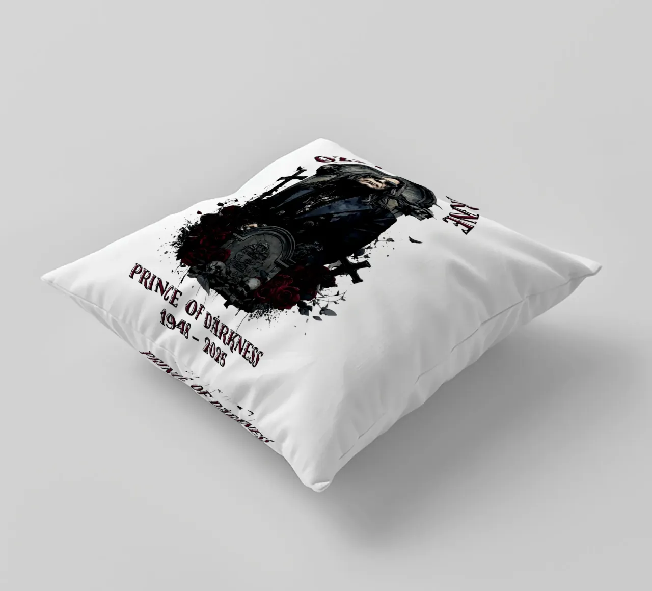 Riposa in pace Ozzy Osbourne cuscino da https://www.juniqe.com/uk/shop/Henndraws