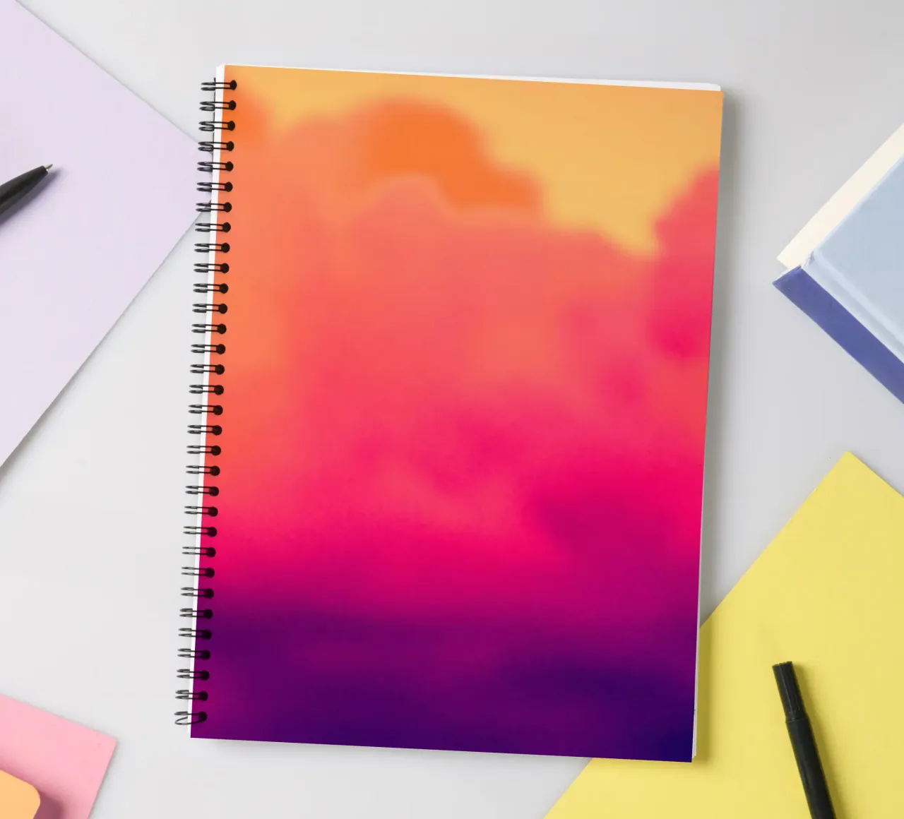 Clouds I A spiral notebook by Tal Paz-Fridman