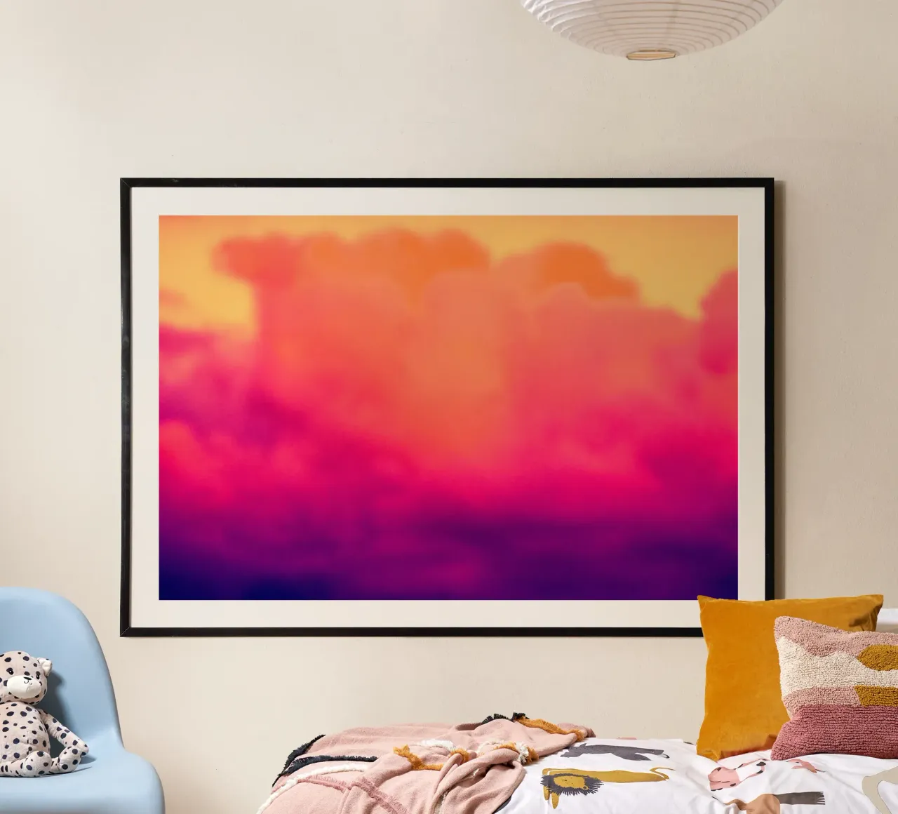 Clouds I A poster by Tal Paz-Fridman