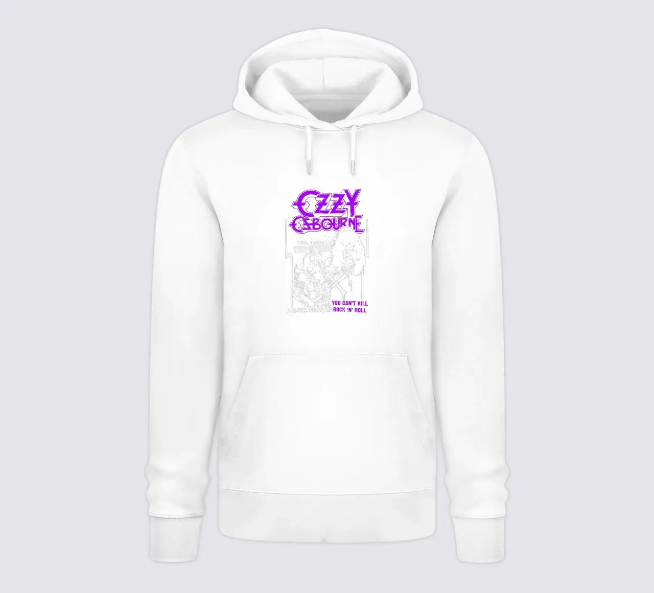 Il principe delle tenebre - Ozzy Osbourne felpa con cappuccio da https://www.juniqe.com/uk/shop/Henndraws