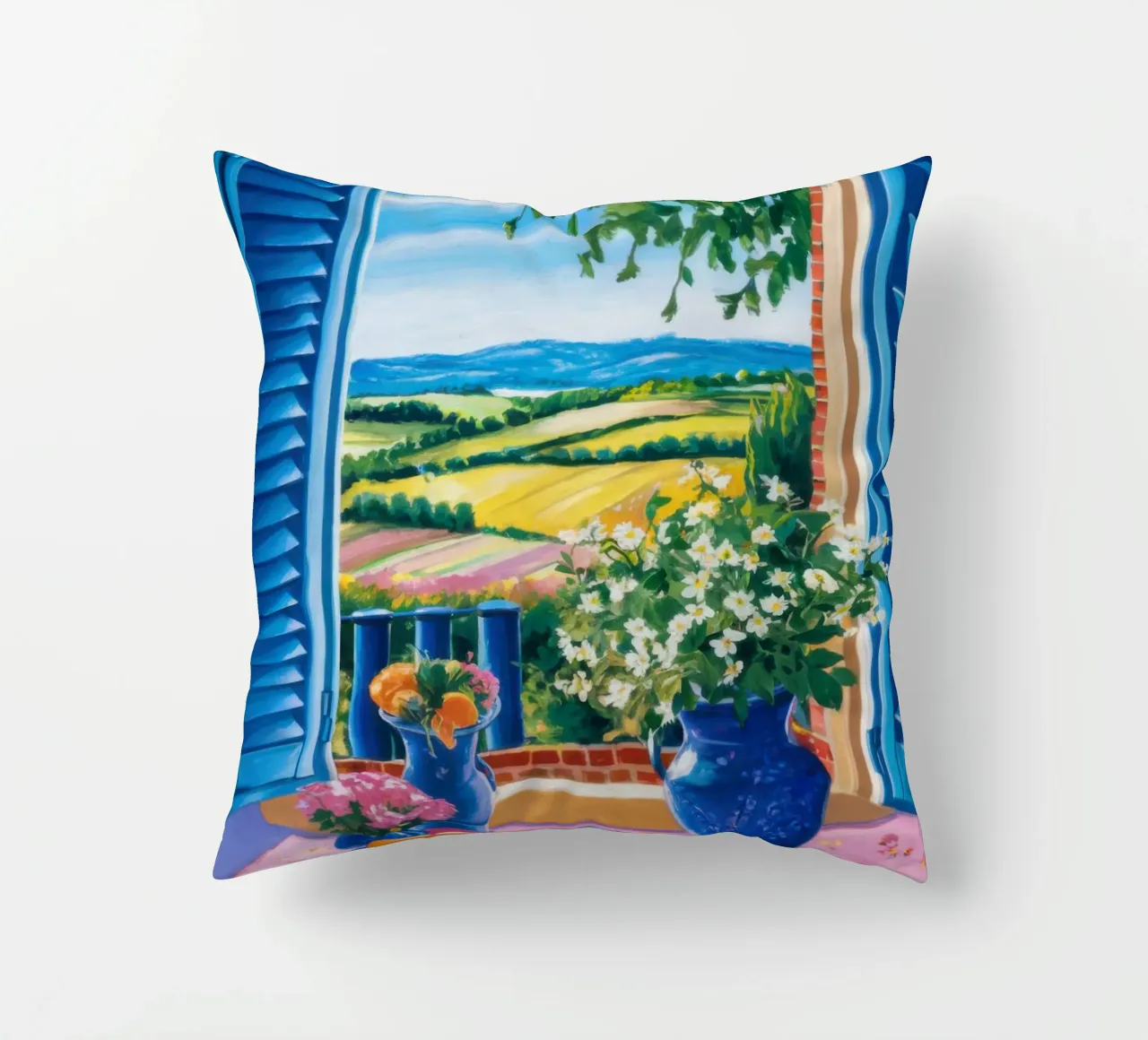 Azure Shutter Vista cuscino da Scaller Stars