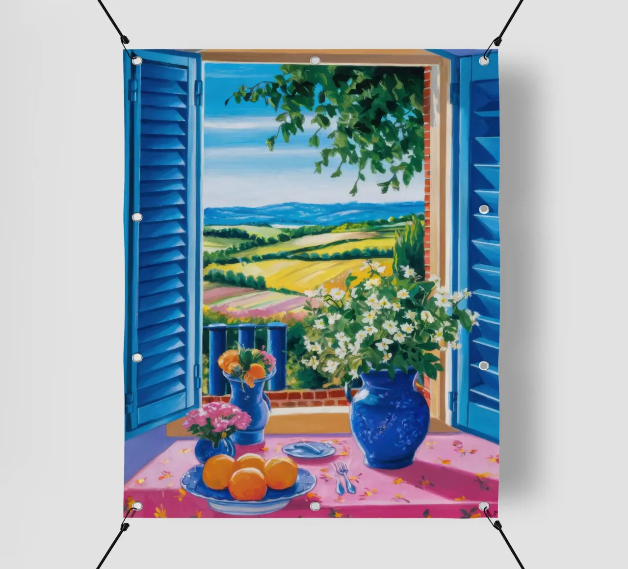 Azure Shutter Vista telo in pvc da Scaller Stars