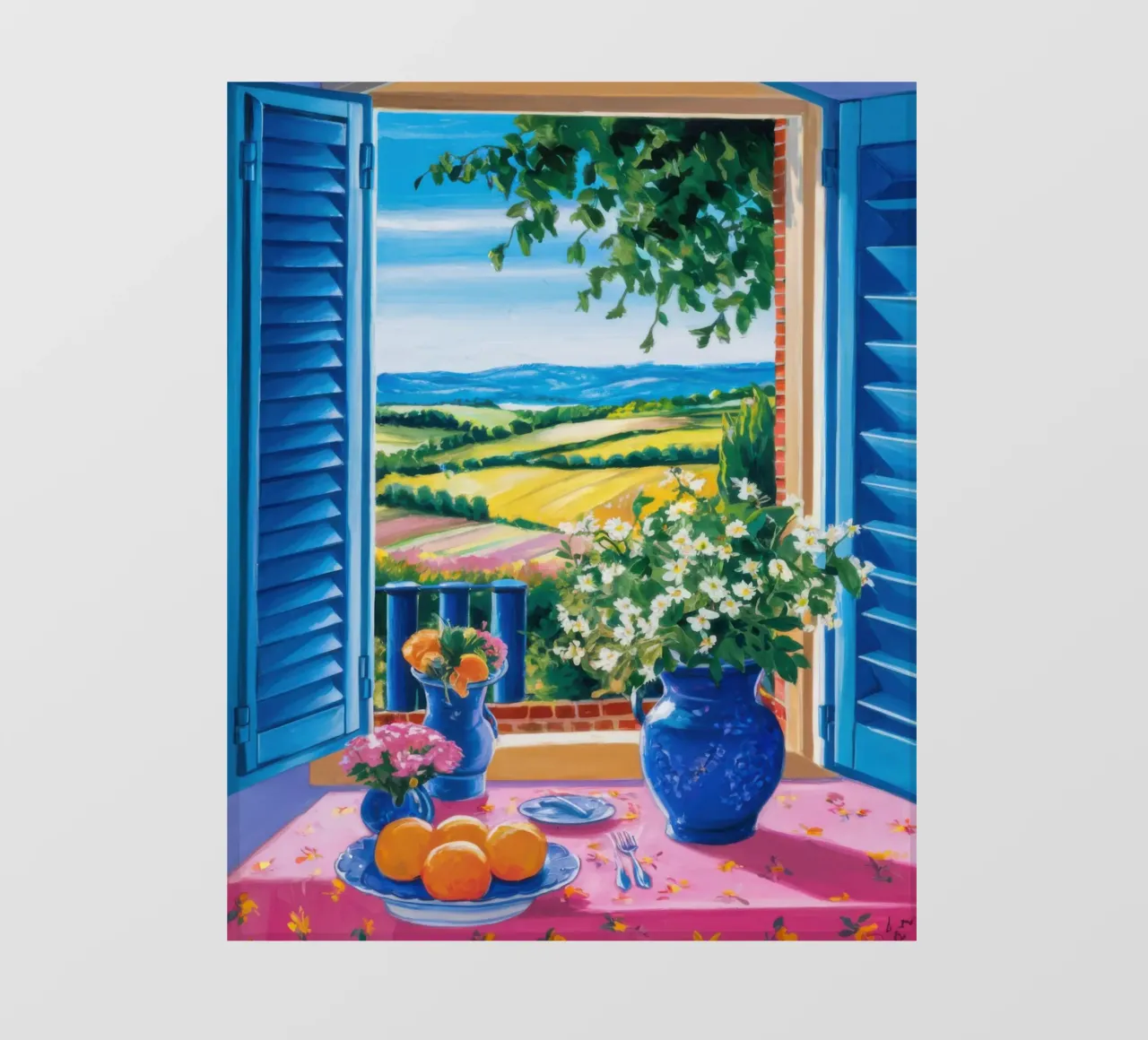 Azure Shutter Vista telo in pvc da Scaller Stars