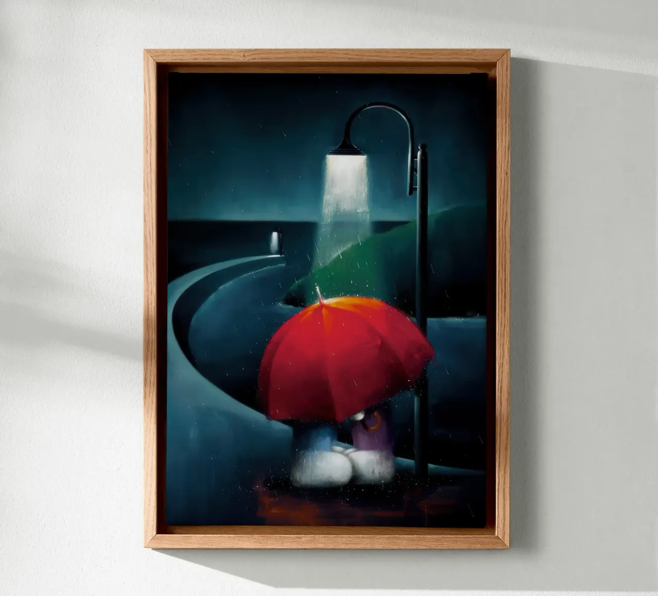 Il mio raggio di sole Doug Hyde tela con Cornice a cassetta da Hyde Hi