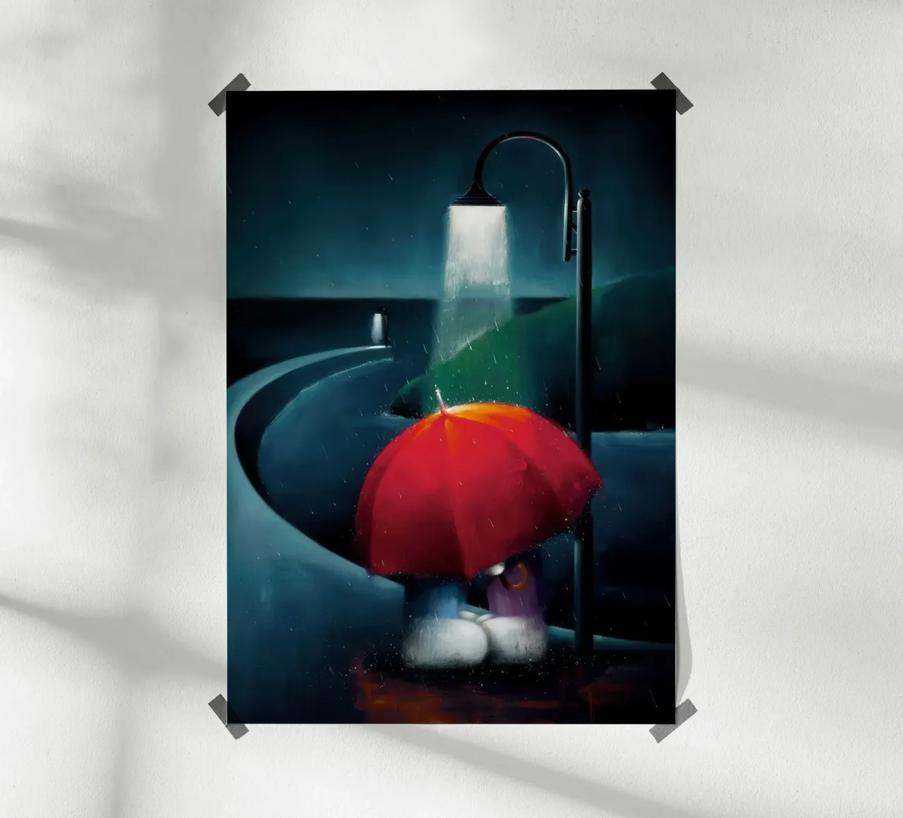 Il mio raggio di sole Doug Hyde poster con telaio in plastica da Hyde Hi