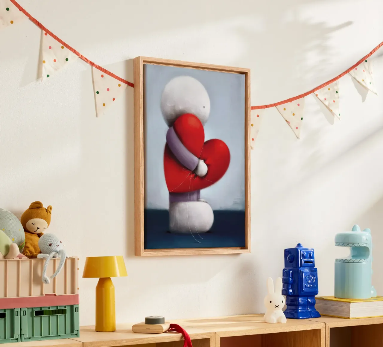 Sentire l'amore Doug Hyde tela con Cornice a cassetta da Hyde Hi