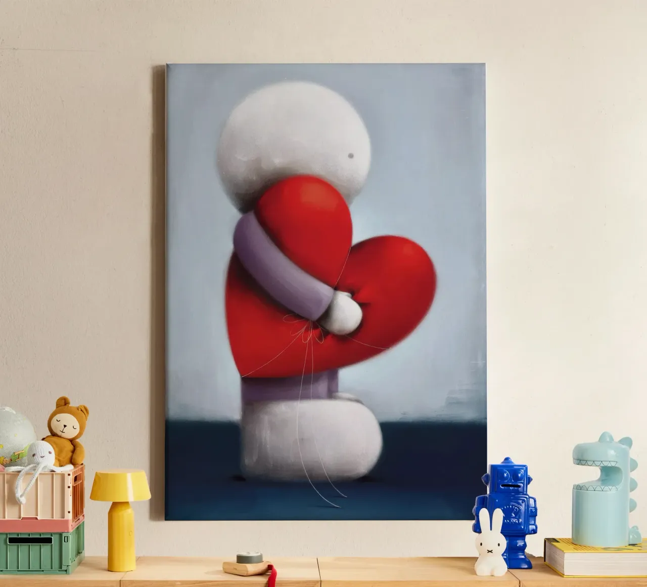 Sentire l'amore Doug Hyde tela con Cornice a cassetta da Hyde Hi