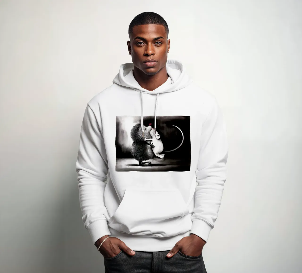 Abbracci alla siepe Doug Hyde felpa con cappuccio da Hyde Hi