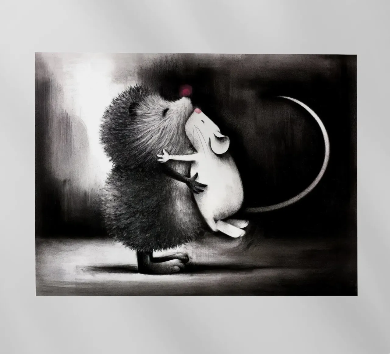 Abbracci alla siepe Doug Hyde pellicola backlit da Hyde Hi