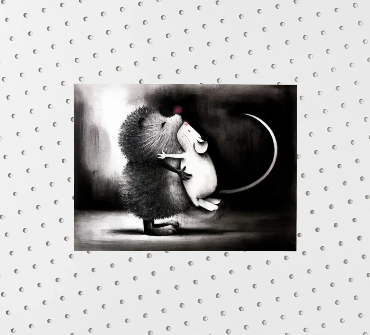 Abbracci alla siepe Doug Hyde adesivo da Hyde Hi
