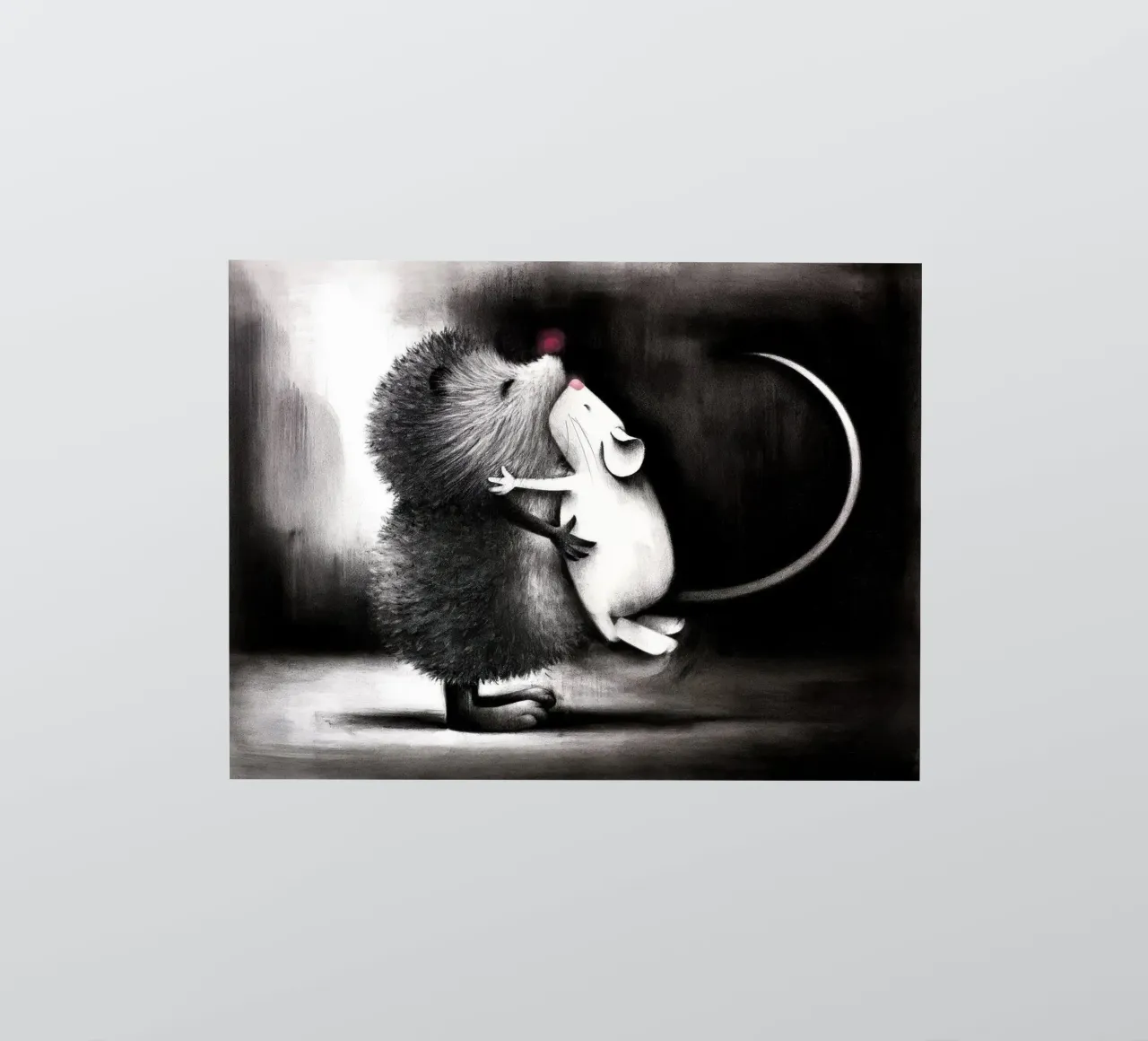 Abbracci alla siepe Doug Hyde adesivo da Hyde Hi