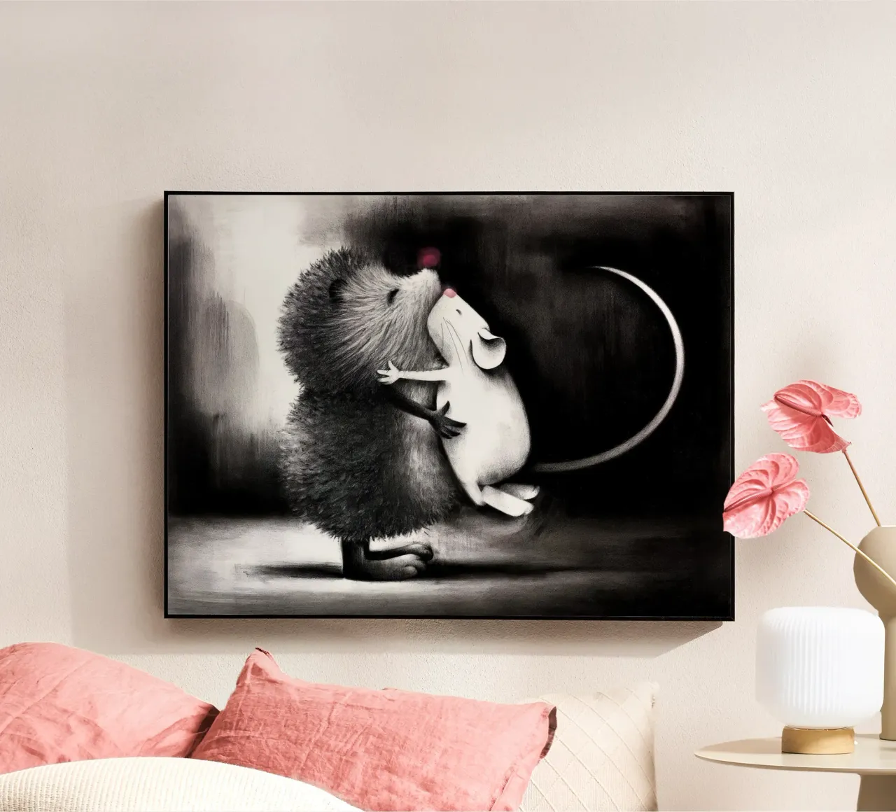 Abbracci alla siepe Doug Hyde plexiglass da Hyde Hi