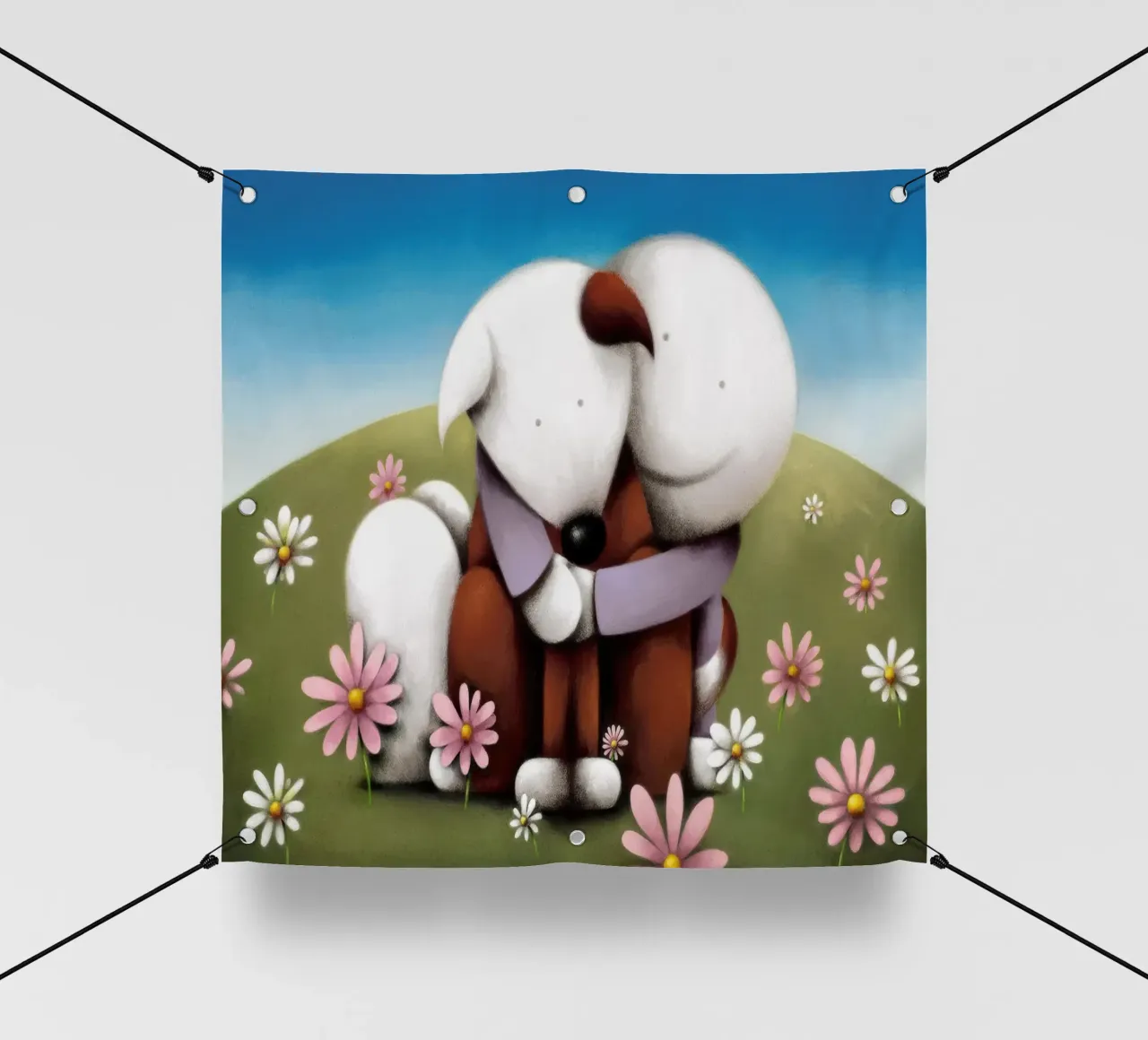Il nostro luogo felice Doug Hyde telo in pvc da Hyde Hi
